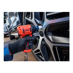 VIGOR Schlagschrauber, Mini, V5671N, Lösemoment maximal [Nm]: 1200 Nm, 1/2 Zoll (12,5 mm) Vierkant, Jumbohammer-Schlagwerk