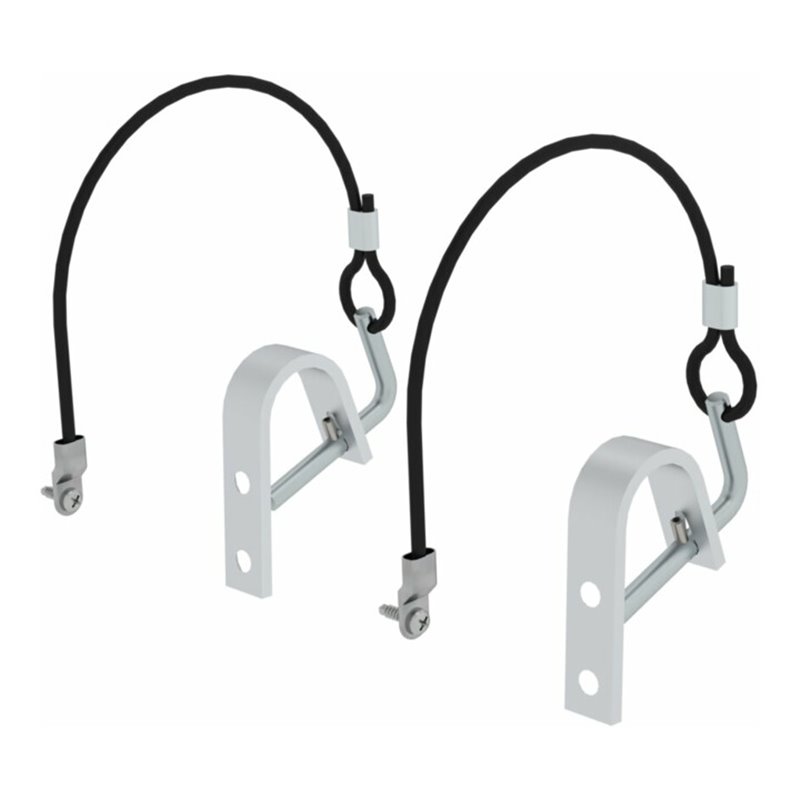 Munk Haken mit Abhebesicherung (1 Satz bestehend aus 2 Stück) ø 35 mm