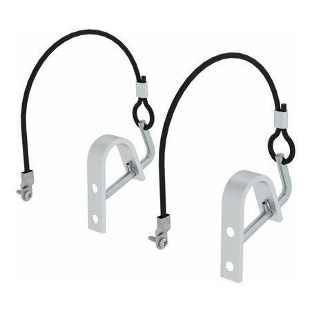 Munk Haken mit Abhebesicherung (1 Satz bestehend aus 2 Stück) ø 35 mm