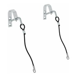 Munk Haken mit Abhebesicherung (1 Satz bestehend aus 2 Stück) ø 35 mm