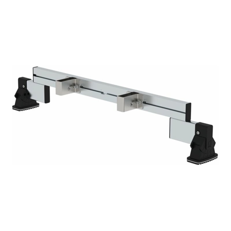 Munk Nachrüst-Traverse mit nivello®-Leiterschuh Breite 0,93 m mit Holmhöhe 73 mm