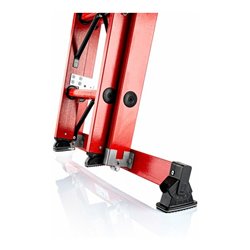 Munk Nachrüst-Traverse mit nivello 1,2 m für GFK-Leitern mit Holmhöhe 73 mm