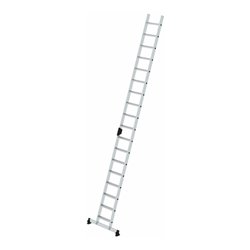 Munk Stufen-Anlegeleiter mit nivello®-Traverse 18 Stufen