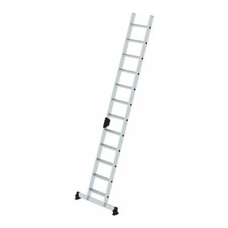 Munk Stufen-Anlegeleiter mit nivello®-Traverse 12 Stufen