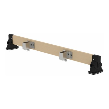 Munk Nachrüst-Traverse mit nivello 0,93 m für Holzanlegeleiter mit Holmhöhe 70 mm