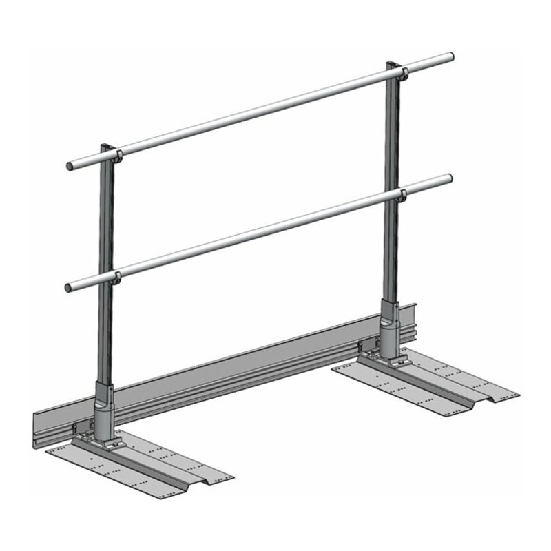 Munk Ausstiegsgeländer seitlich Metalldach-Deckschale