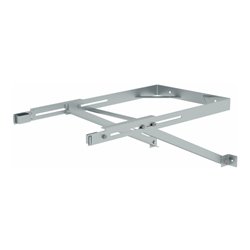 Munk Wandhalter U-Bügel, verstellbar 750-950mm, Stahl verzinkt