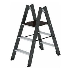 Munk ML Klapptritt beidseitig begehbar RAL 7016 3 Stufen