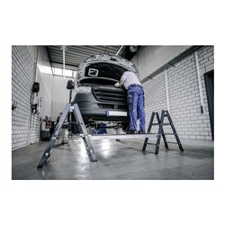 Munk ML Klapptritt beidseitig begehbar RAL 7016 3 Stufen