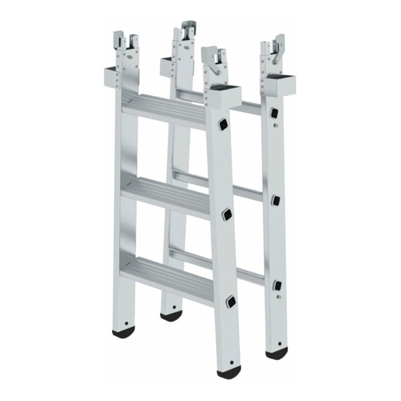 Munk Einsteckteil Stufen-Stehleiter  beidseitig begehbar 3 Stufen (Satz  2 Stück)