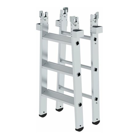 Munk Einsteckteil Stufen-Stehleiter  beidseitig begehbar 3 Stufen (Satz  2 Stück)