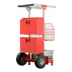 Munk SafeCaddy® 'Brandschutz' ohne Beladung