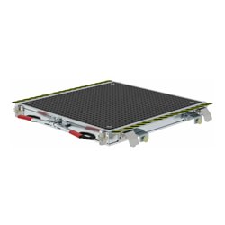 Munk Gleispodest fahrbar GFK Gitterrost