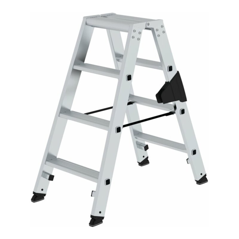 Munk Stufen-Stehleiter beidseitig begehbar steckbar 2x4 Stufen