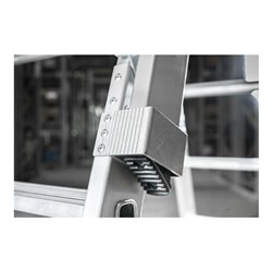 Munk Stufen-Stehleiter beidseitig begehbar steckbar 2x4 Stufen