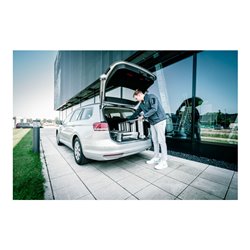 Munk Stufen-Stehleiter beidseitig begehbar steckbar 2x4 Stufen