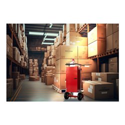 Munk SafeCaddy® 'Mobile Brandmeldeanlage' mit Beladung