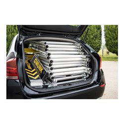 Munk FlexxTower SG mit vorlaufendem Geländer Plattformhöhe 3,10 m