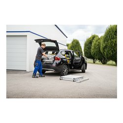 Munk FlexxTower SG mit vorlaufendem Geländer Plattformhöhe 3,10 m