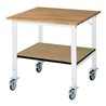 Rau Fahrbarer Arbeitstisch (HV) Tom KM-01, B1000xT1000xH910-1230mm, B-Platte-25mm