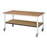 Rau Fahrbarer Arbeitstisch (HV) Tom KM-01, B2000xT1000xH910-1230mm, B-Platte-25mm
