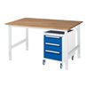 Rau Arbeitstisch Tom höhenverstellbar KM09, B1500xT1000xH760-1080mm, B-Platte-25mm