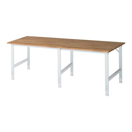 Rau Arbeitstisch Tom höhenverstellbar, B2500xT1000xH760-1080mm, B-Platte-25mm