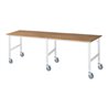 Rau Fahrbarer Arbeitstisch (HV) Tom (6 LR), B3000xT1000xH910-1230mm, B-Platte-25mm