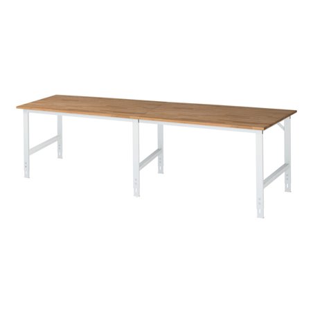 Rau Arbeitstisch Tom höhenverstellbar, B3000xT1000xH760-1080mm, B-Platte-25mm