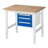Rau Arbeitstisch Tom höhenverstellbar KM04, B1000xT800xH760-1080mm, B-Platte-25mm