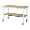 Rau Fahrbarer Arbeitstisch (HV) Tom KM-01, B1500xT800xH910-1230mm, B-Platte-25mm