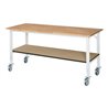 Rau Fahrbarer Arbeitstisch (HV) Tom KM-01, B2000xT800xH910-1230mm, B-Platte-25mm