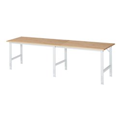 Rau Arbeitstisch Tom höhenverstellbar, B3000xT800xH760-1080mm, B-Platte-25mm