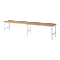 Rau Arbeitstisch Tom höhenverstellbar, B4000xT800xH760-1080mm, B-Platte-25mm