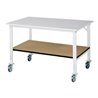 Rau Fahrbarer Arbeitstisch (HV) Tom KM-01, B1500xT1000xH910-1230mm, M-Platte-22mm