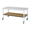 Rau Fahrbarer Arbeitstisch (HV) Tom KM-01, B2000xT1000xH910-1230mm, M-Platte-22mm
