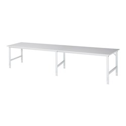 Rau Arbeitstisch Tom höhenverstellbar, B4000xT1000xH760-1080mm, M-Platte-22mm