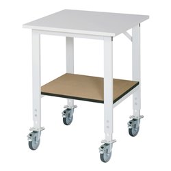Rau Fahrbarer Arbeitstisch (HV) Tom KM-01, B750xT800xH910-1230mm, M-Platte-22mm