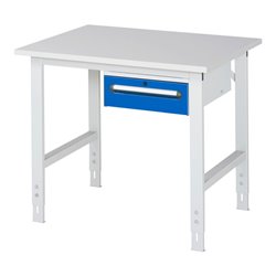 Rau Arbeitstisch Tom höhenverstellbar KM02, B1000xT800xH760-1080mm, M-Platte-22mm