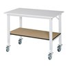 Rau Fahrbarer Arbeitstisch (HV) Tom KM-01, B1250xT800xH910-1230mm, M-Platte-22mm