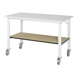 Rau Fahrbarer Arbeitstisch (HV) Tom KM-01, B1500xT800xH910-1230mm, M-Platte-22mm