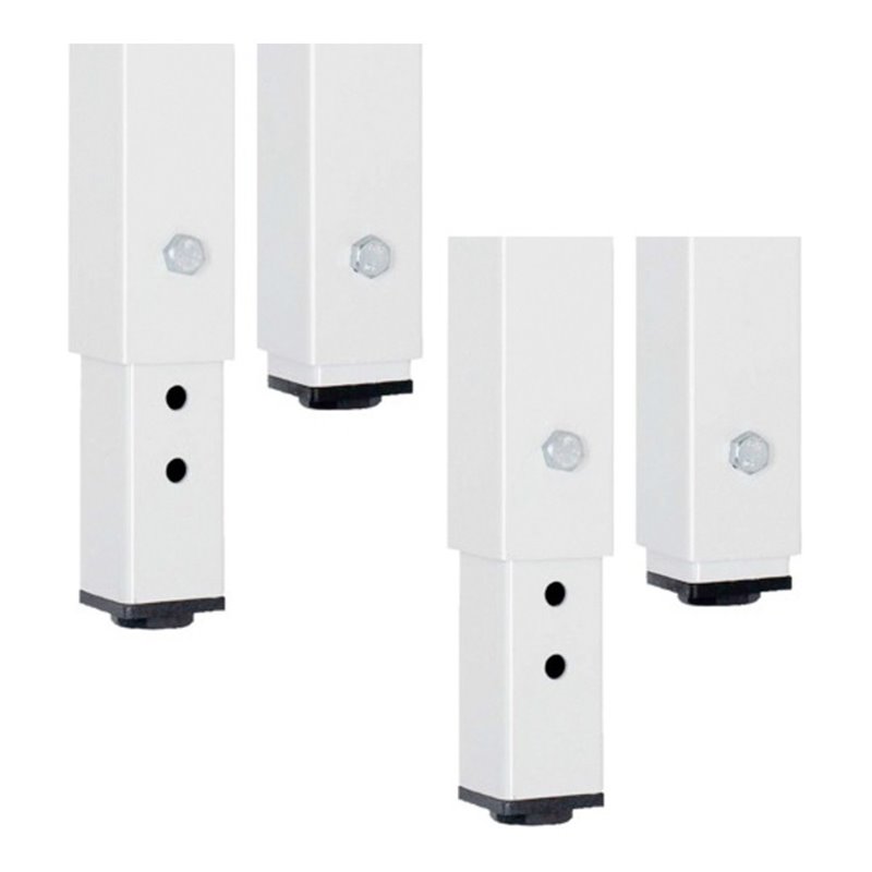 Rau Höhenverstellsatz/Höheneinstellsatz, Verstellbereich+300mm 4 Stück