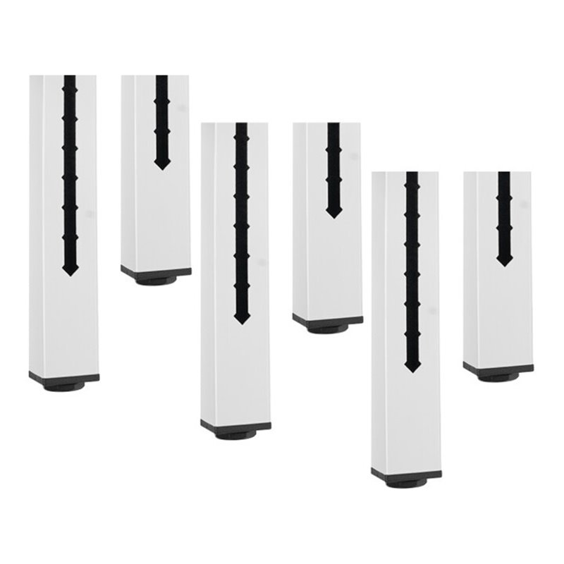 Rau Höhenverstellsatz/Höheneinstellsatz, Verstellbereich+300mm 6 Stück