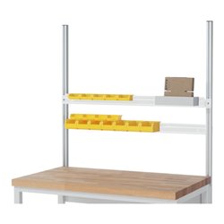 Rau Halteschiene Serie E, B1200xT25xH80mm, RAL7035