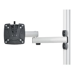 Rau Schwenkarm für Flachbildschirm mit 3 Gelenke, Reichweite 450 mm