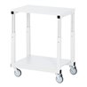 Rau Tischwagen Serie E, B700xT500xH650-1000mm, Hartlaminat-Platte 30mm