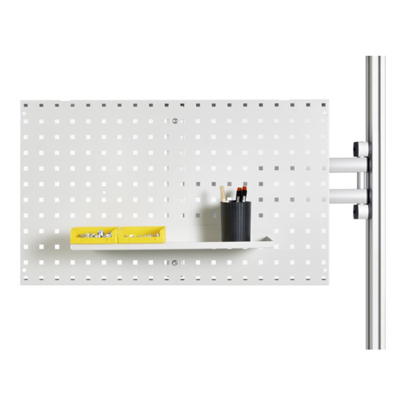 Rau Schwenkarm mit 3 Gelenke, Reichweite 540 mm inklusive Lochplatte