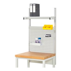 Rau System-Aufbau Komplettset 01, für Produktbreite 750 mm, RAL7035/RAL7035