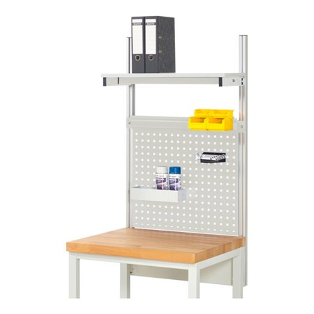 Rau System-Aufbau Komplettset 01, für Produktbreite 750 mm, RAL7035/RAL7035