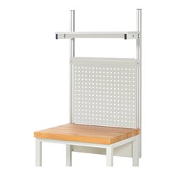 Rau System-Aufbau Komplettset 01, für Produktbreite 750 mm, RAL7035/RAL7035